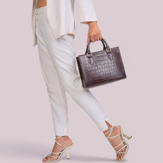 ORRA Medium tote bag - DK Mocha