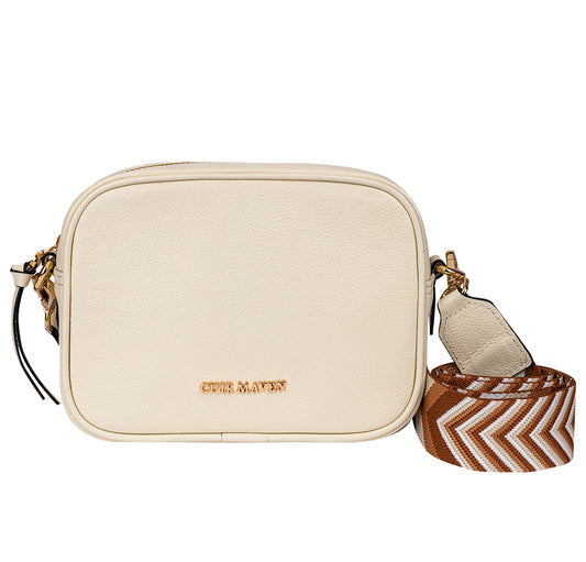 NIMBLE CROSS BODY BAG - OFF WHITE