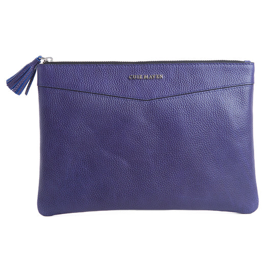 CM MULTI PURPOSE POUCH - INDIGO BLUE BLACK TWO TONE