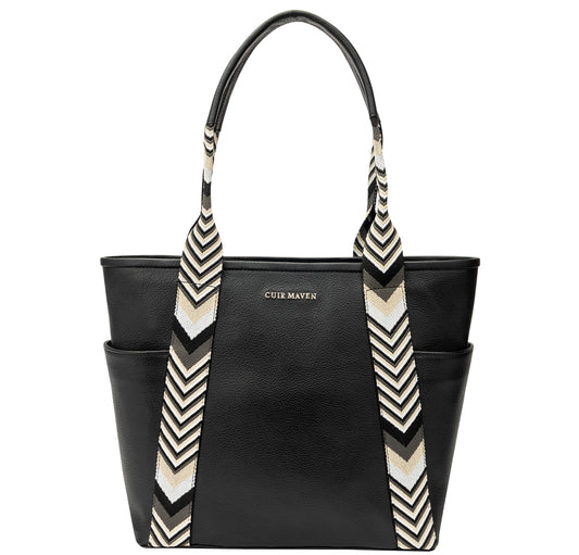 METROMUSE WORK-TOTE BAG - BLACK