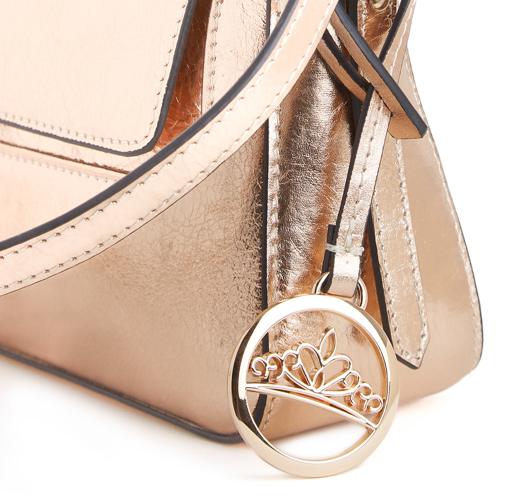 CELESTIAL MEDIUM SHOULDER BAG - ROSE GOLD