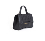 BIJOU MINI BAG - BLACK  + CROCO CM WALLET - BLACK