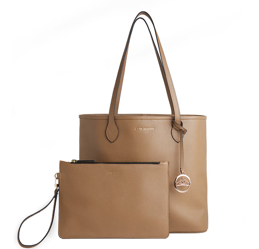 CITYSIDER LARGE TOTE BAG - TAN