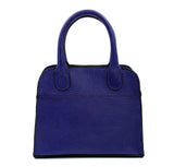 NOIR MINI TOP HANDLE BAG - INDIGO BLUE BLACK TWO TONE
