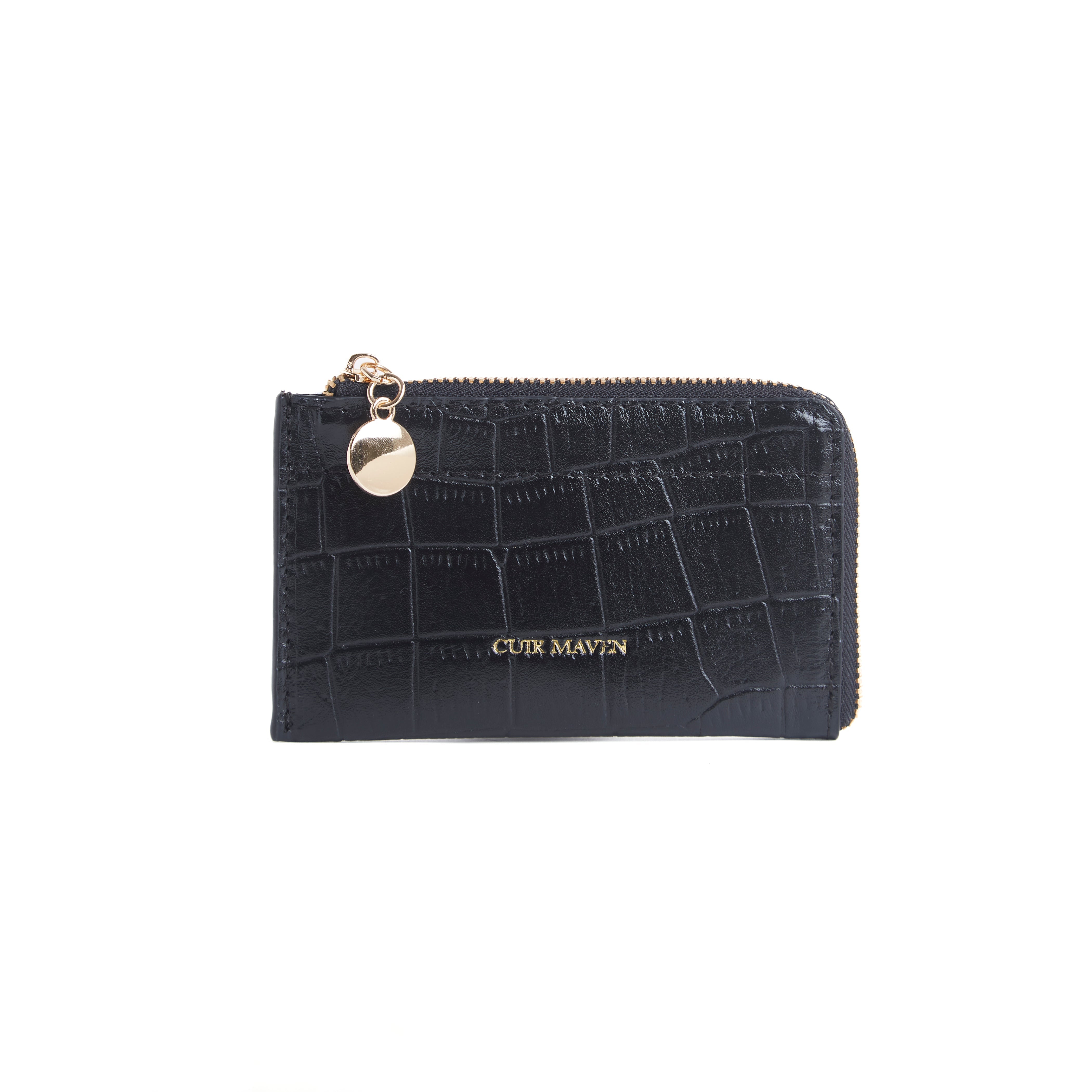 BIJOU MINI BAG - BLACK  + CROCO CM WALLET - BLACK