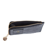 BIJOU MINI BAG - BLACK  + CROCO CM WALLET - BLACK