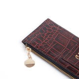BIJOU MINI BAG - CHERRY BLACK TWO TONE + CROCO CM WALLET - CHERRY BLACK TWO TONE